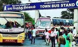 Coimbatore Bus Stand Bus Route Terminus Platform Details